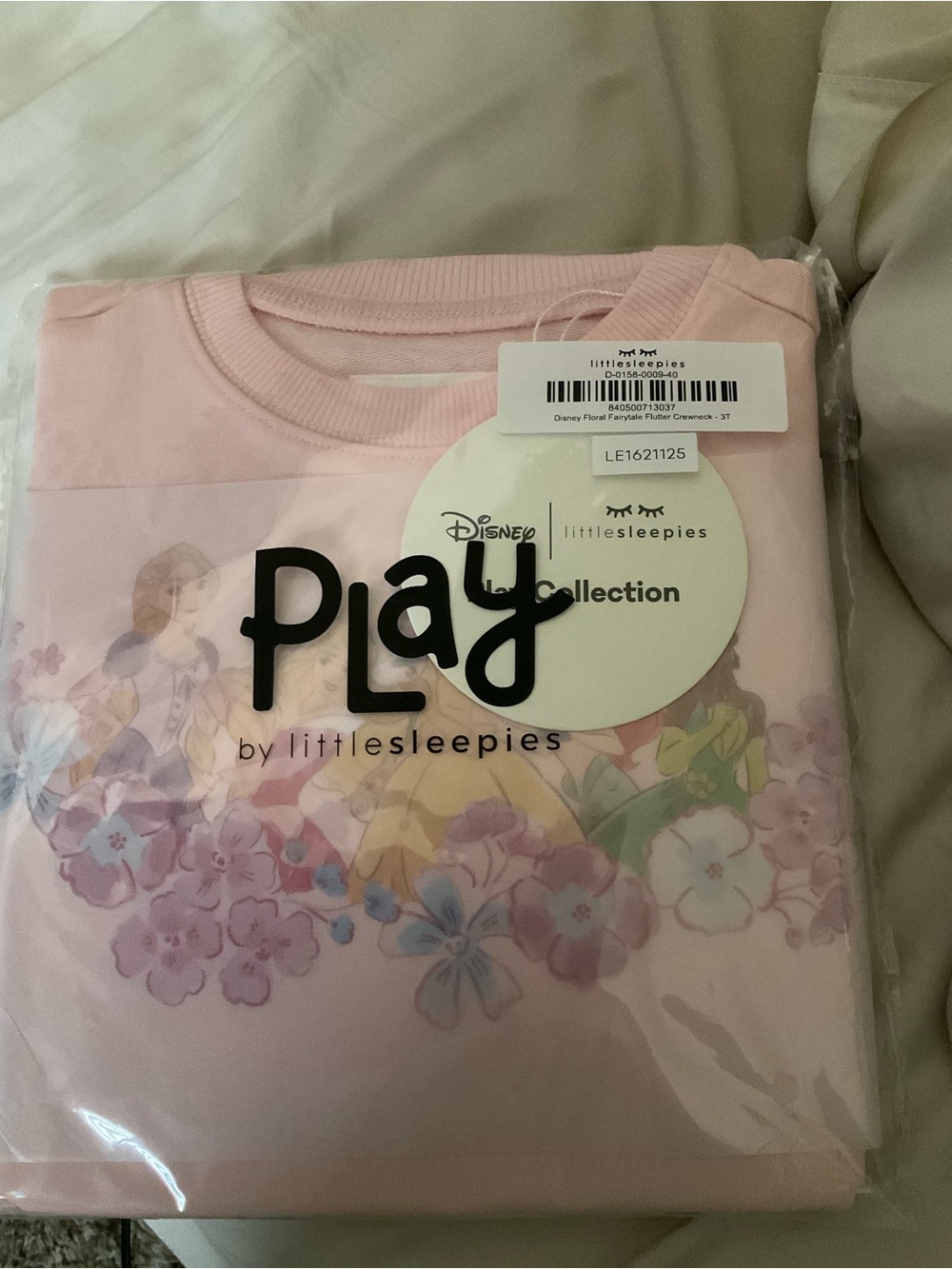 Little Sleepies Princess Garden Crewneck Sweatshirt